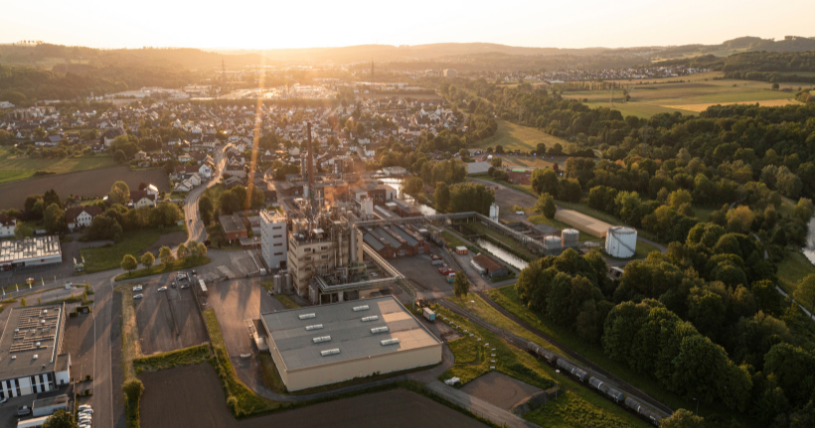 Perstorp site Bruchhausen from above 